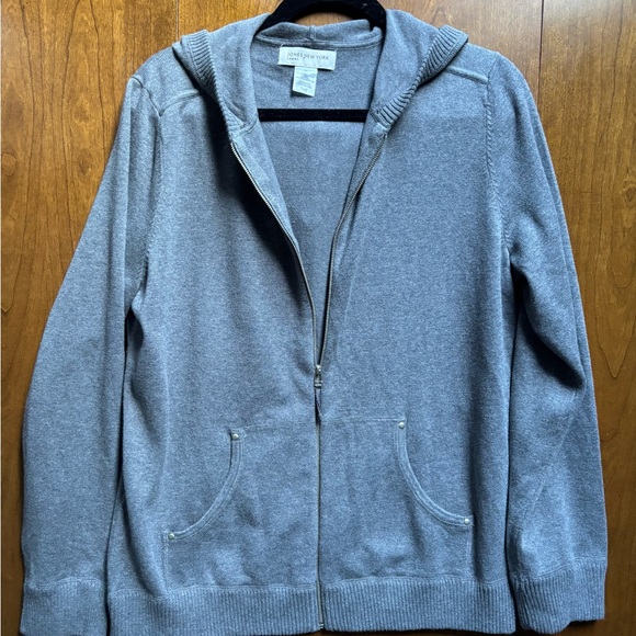 Jones New York Tops - Jones New York Sport XL Gray Sweater